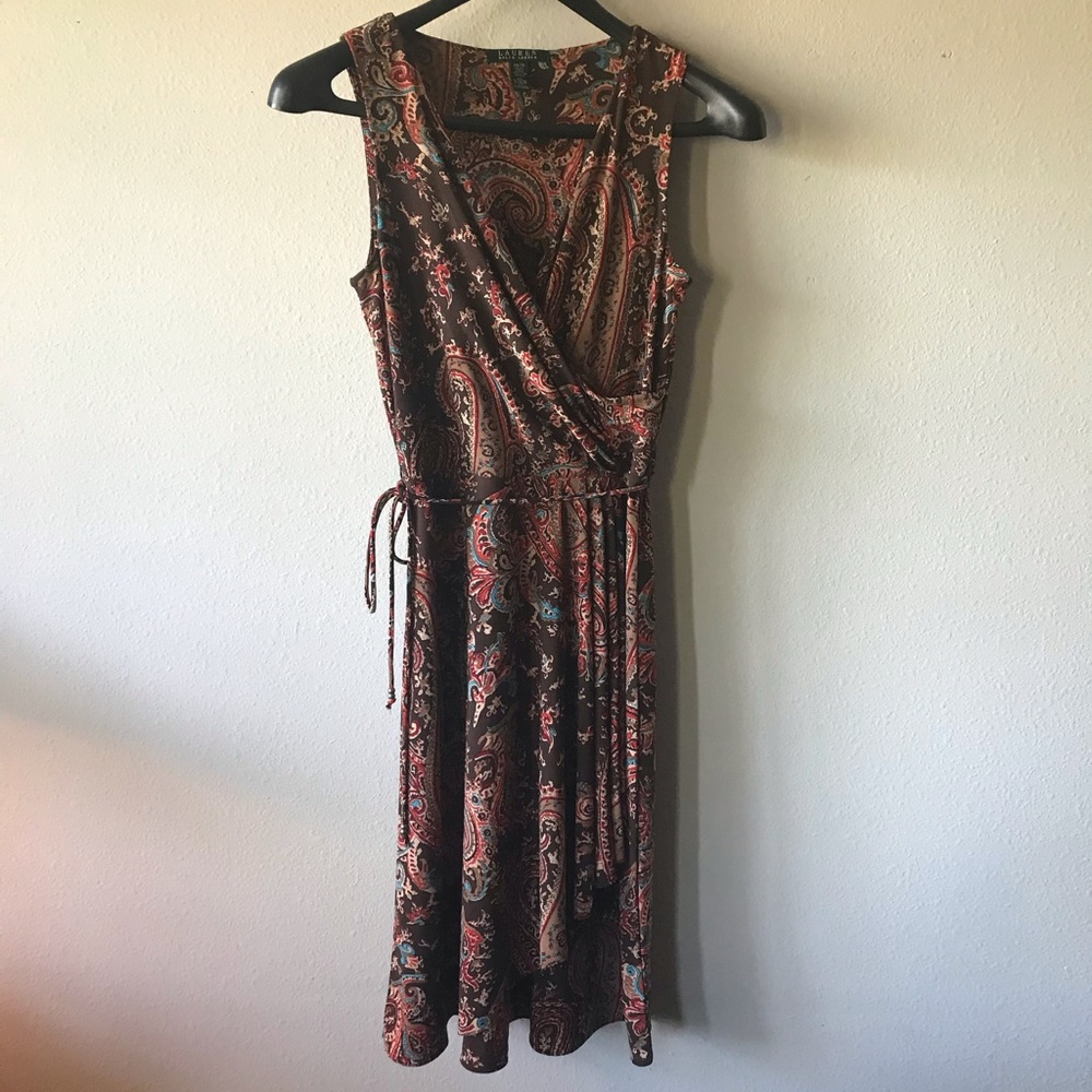 Ralph Lauren Paisley Dress